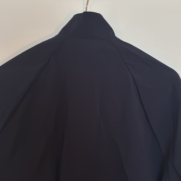 Classic Dark Navy Zara Zip-Up Jacket Wind Breaker - Picture 8 of 10